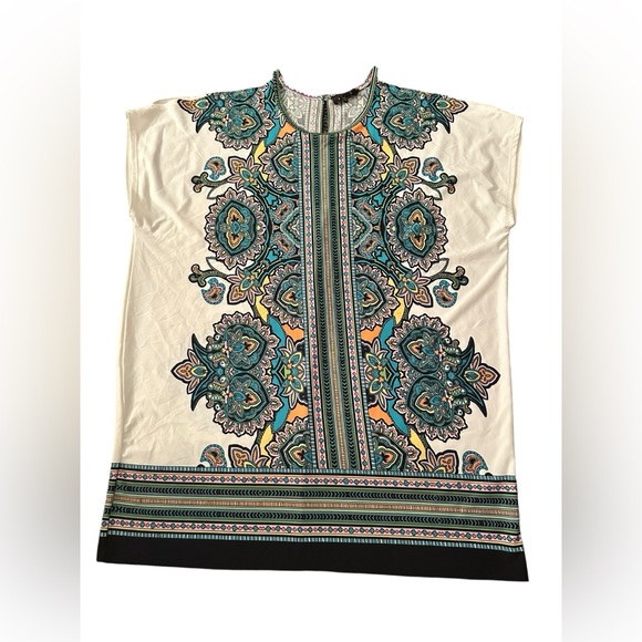 Melissa Paige Tops - Melissa Paige Bohemian Cold Shoulder blouse size large